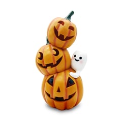 GENERICO - Calabaza Halloween 15 x 38 cm Led interior / Frank & Mortis