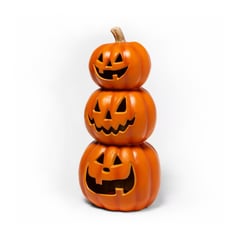 GENERICO - Calabaza Halloween 24 x 50 cm Led interior / Frank & Mortis