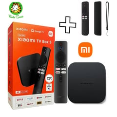 Mi Tv Box S 2nd Con Google Tv 4k Chromecast Funda Negra