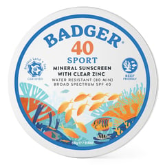 BADGER - Protector Solar Mineral Sport en lata - SPF 40