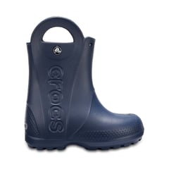 CROCS - Botas Handle It Rain Boot Navy Niños