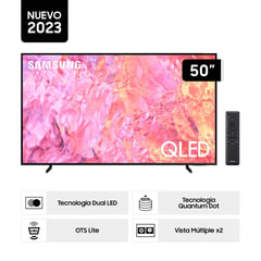 TELEVISOR QLED 50' UHD 4K SMART TV QN50Q60CAGXPE