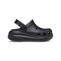 CROCS - Zuecos Classic Crush Clog Black Unisex