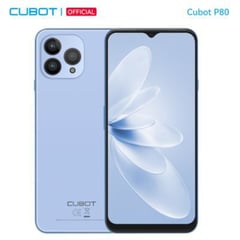 CUBOT - Celular Cubot P80 8GB 256G tarjeta SIM dual 5200mAh Android 13 -Azul