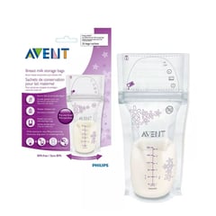 AVENT - Bolsas Para Leche Materna 6 Onz x 25 Unidades