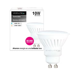 EVOLITE - Dicroico led 10w gu10 ceramico CALIDO