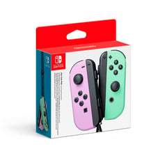 NINTENDO - Controles Joy Con Neon Pastel Morado - Verde Switch