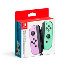 NINTENDO - Controles Joy Con Neon Pastel Morado - Verde Nintendo Switch