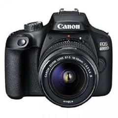 CANON - Eos 4000d dslr camera with 18-55 iii lente negro