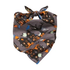 LA PLAQUITA - Bandana Spooky Town Halloween para perros Disfraz TALLA LXL