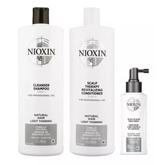 NIOXIN - 1 Tratamiento densificador para Cabellos naturales 1000ml