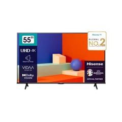 HISENSE - Televisor Led 55 Smart UHD 4K 55A6K - Negro