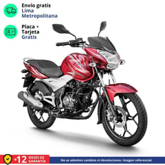 BAJAJ - MOTO DISCOVER 125 ST - ROJO.