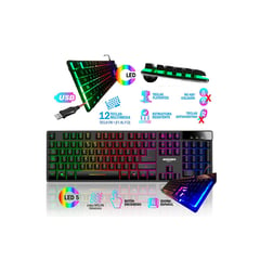 MICRONICS - TECLADO GAMER NEON MIC K709