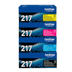 BROTHER - KIT TONER TN-217 4 COLORES ORIGINAL