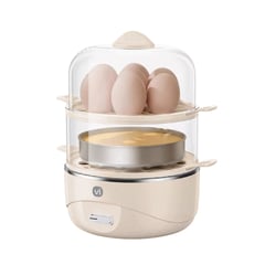 VIVIBOX - Hervidor Doble De Huevos Cocina Práctica