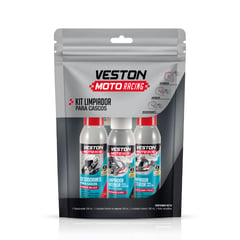 VESTON ZR - Kit Limpiador para Cascos Veston Moto Racing