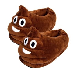 GENERICO - Pantuflas Caquita Emoji Poop