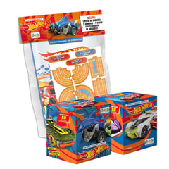 EDITORIAL BERLIN - Hot Wheels, 1 Mega Pack + 2 Cajitas (100 sobres)