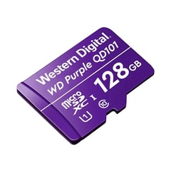 WESTER DIGITAL - Memoria micro SD 128GB WD purpura SC QD101 videovigilancia