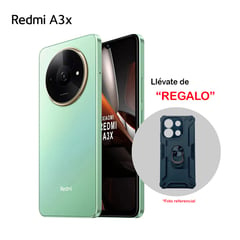 REDMI - XIAOMI A3X 4GB RAM 128GB VERDE AURORA CON ESTUCHE RANGER DE REGALO