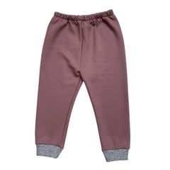 RED CARROT - Pantalon de franela color Malva