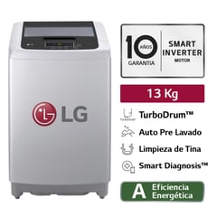 LG - LAVADORA 13KG SMART MOTION WT13DPBK GRIS