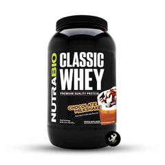 NUTRABIO - Proteína Classic Whey 2 LB - Chocolate Milkshake