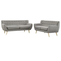 AZYA MUEBLES - Sala 3-2 Vintage - Gris