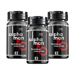 GENERICO - Alphaman Pack 3x2 Potencializador 100% Natural Aumenta tu Potencia