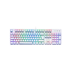 VSG - Teclado Mecánico Gamer Alnilam Blanco con Interruptor Kailh Rojo