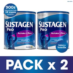 SUSTAGEN - 2 Pack Sustagen Pro X900 Gr. Can Vainilla