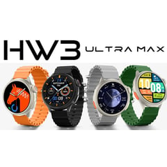 GENERICO - SmartWatch HW3 Ultra Max - Blanco Humo