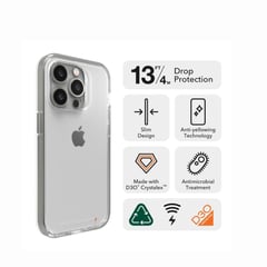 GEAR4 - Case Transparente Crystal Palace - Iphone 15 Pro