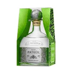 PATRON - Tequila Silver Edicion Especial Lamina Botella 1L