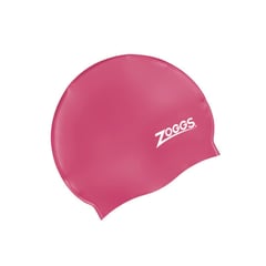 ZOGGS - Gorro de Natación Zoggs Silicone Cap Rosado