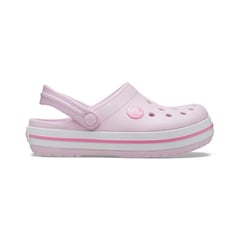 CROCS - Zuecos Crocband Clog K Ballerina Pink Niños