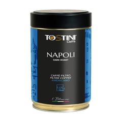 TOSTINI CAFFE - Café Italiano para Filtrar NAPOLI lata x 250gr TOSTINI