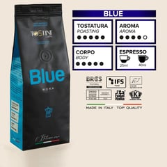 TOSTINI CAFFE - Café Italiano molido BLUE x250gr Intenso y Corposo TOSTINI