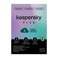 KASPERSKY - Antivirus Plus 1 Pc x12 meses PRODUCTO FISICO