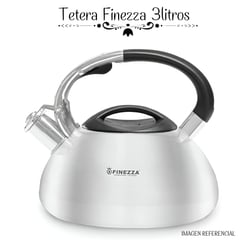 FINEZZA - Tetera de 3Lt FF-T0055 - Acero Inoxidable