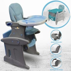 BABY KITS - Silla Escritorio para Bebé «MAGIC» Light Blue