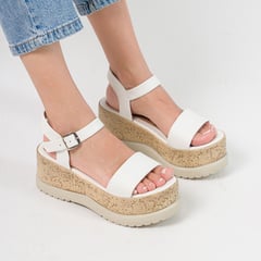 ARANNI - SANDALIAS MUJER IBIZA BLANCO