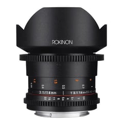 ROKINON - Lente Cine DS T3.1 de 14 mm para montura Micro Cuatro Tercios