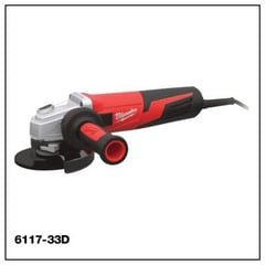 MILWAUKEE - Amoladora angular 4.1/2" - 5" , 1550 W, 11000 RPM, 6117-59