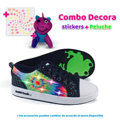 BOBBI TOADS - Combo Decora Splatz - Zapatillas Infantiles marca