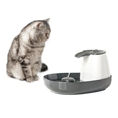 SAVIC - Fuente para Gatos Cascade Gris