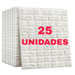 IMPORTADO MC - Papel tapiz espuma 3D pegatinas adhesivas 25 und