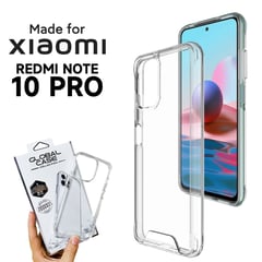 SPACE - Case Para Redmi Note 10 Pro Transparente