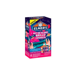 ELMERS - Kit Para Hacer Slime Brillo Cósmico 4 Piezas